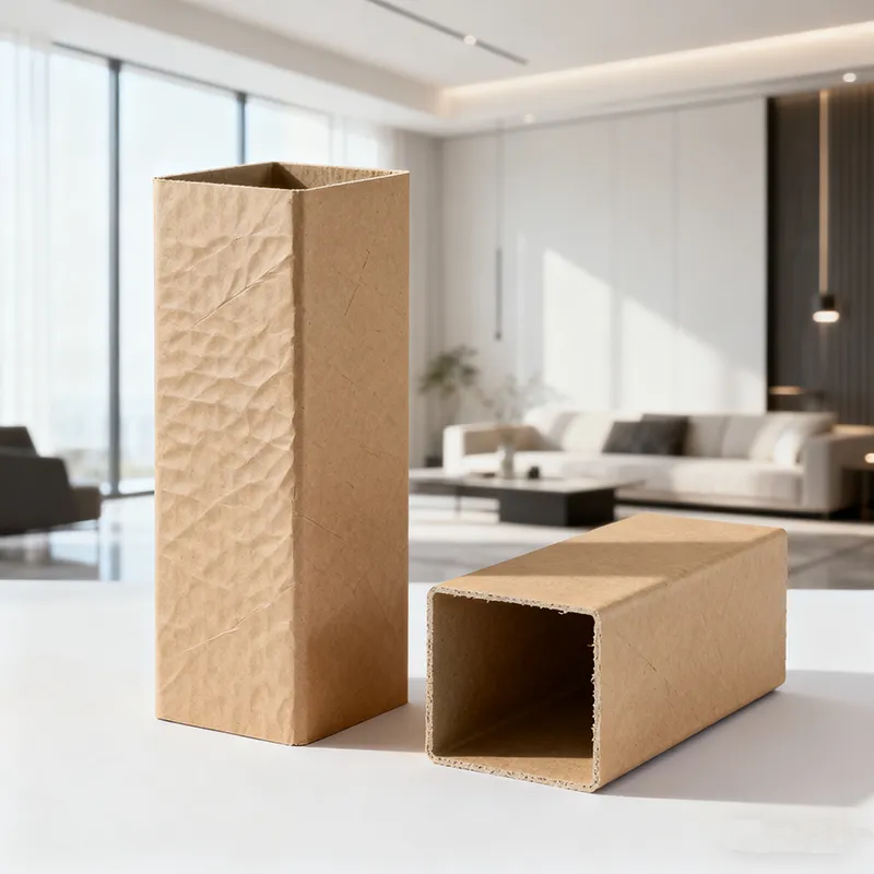 Екологічно чисті паперові квадратні труби